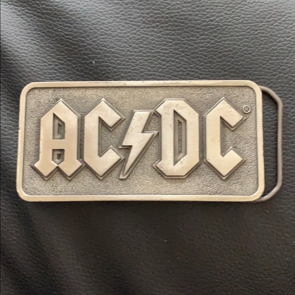 AC/DC BELT BUCKLE